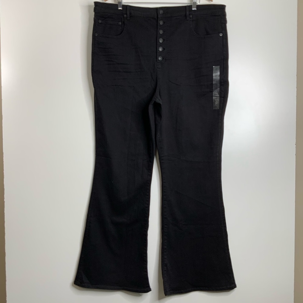 AMERICAN‎ Eagle Next Level Stretch Highest Rise Flare. Size 24 Long. (NWT)